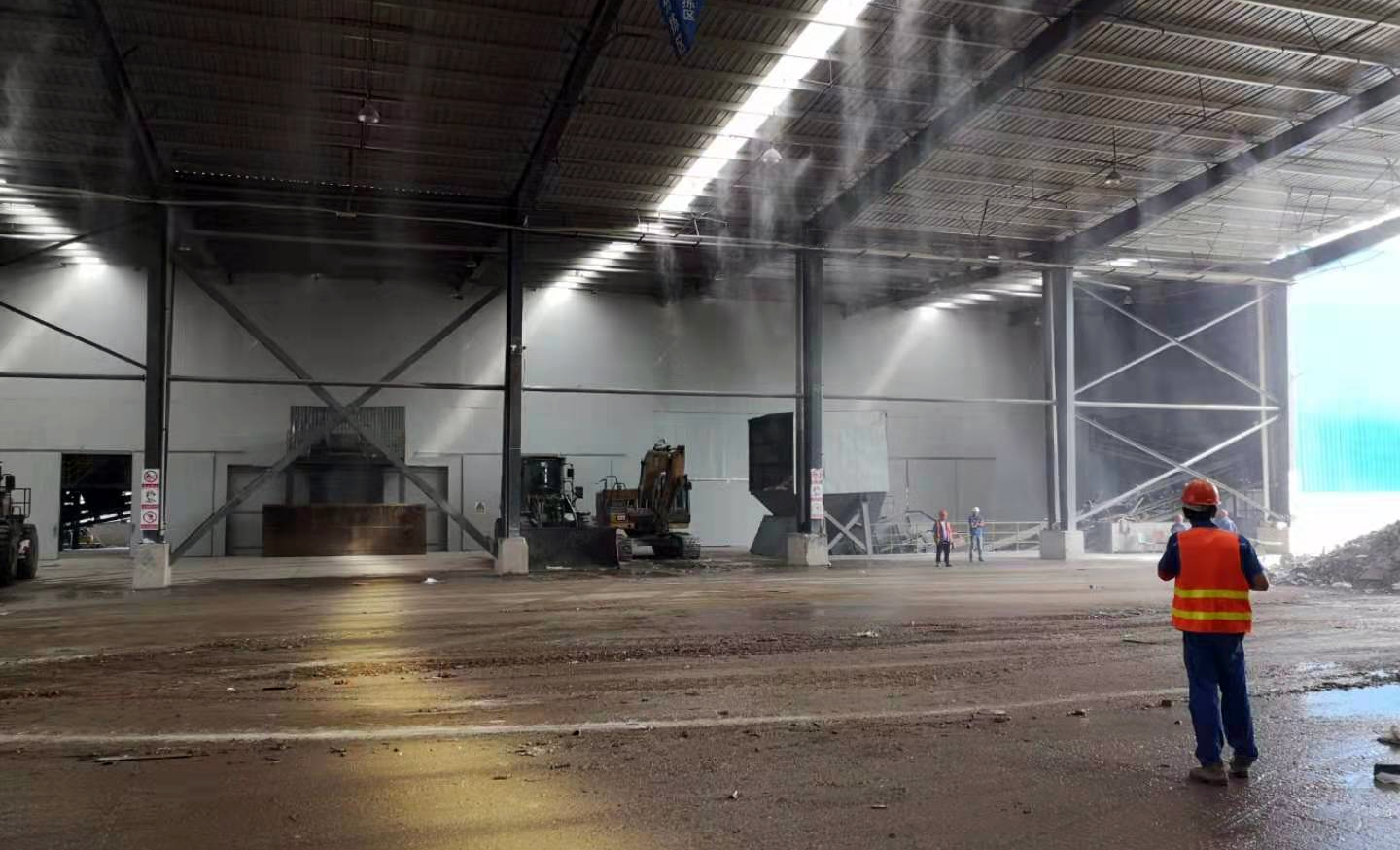 
靜安建筑垃圾資源化利用項目，日均處理能力1500噸